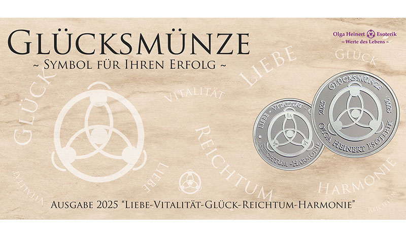 Glücksmünze 2025